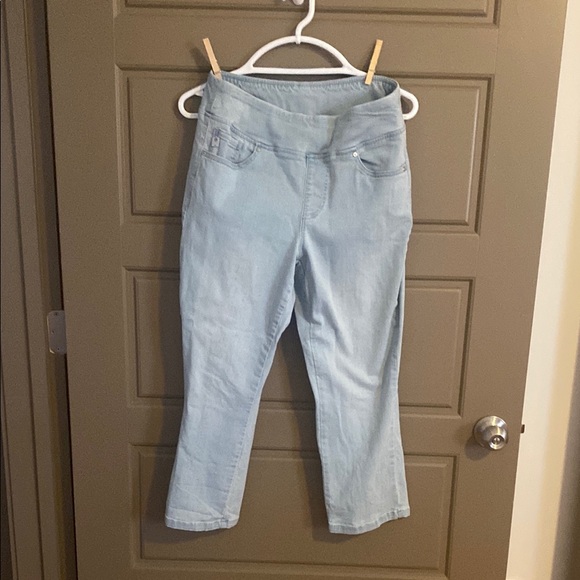 Belle by Kim Gravel Denim - Light Blue Denim Jeans